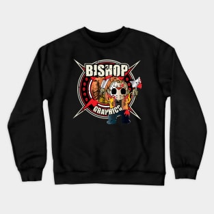 Bishop Graphics Halloween Logo Crewneck Sweatshirt